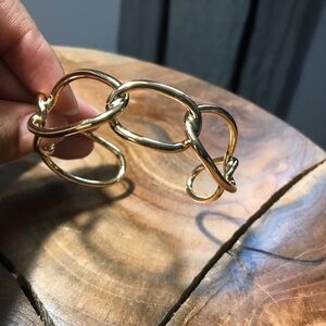 Gold Plated Bangle Cuff